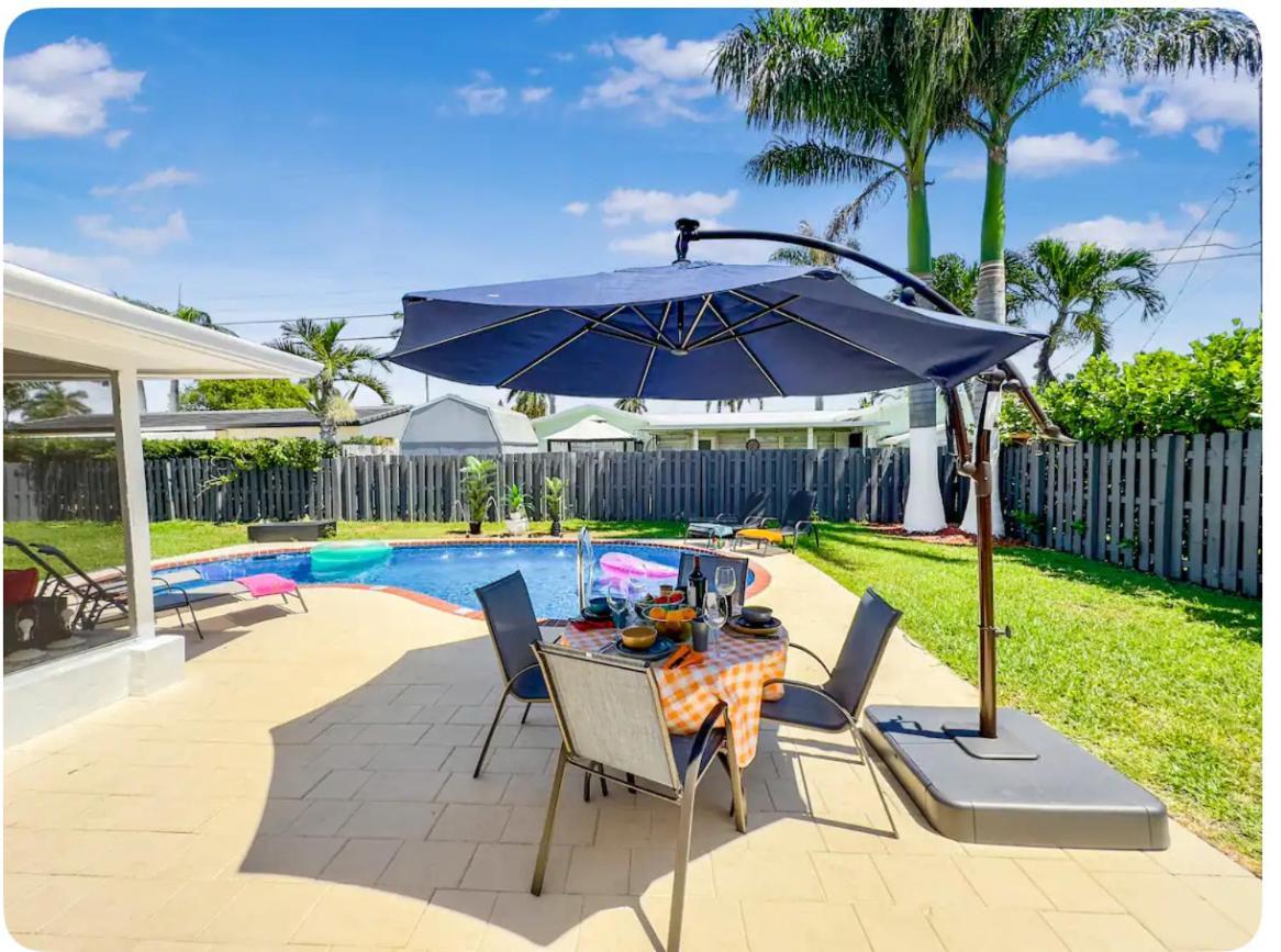 Amazing Home W Heated Pool 8 Mins To The Beach Lighthouse Point Eksteriør bilde