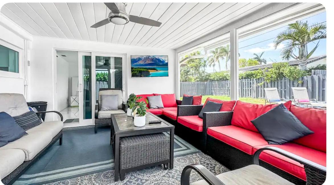 Amazing Home W Heated Pool 8 Mins To The Beach Lighthouse Point Eksteriør bilde