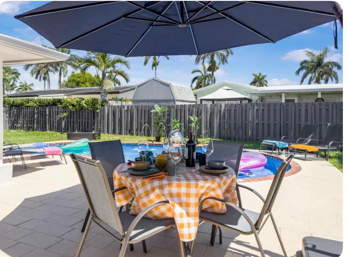 Amazing Home W Heated Pool 8 Mins To The Beach Lighthouse Point Eksteriør bilde