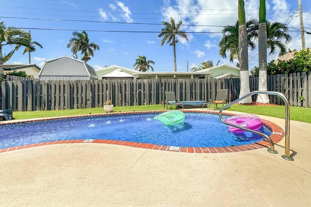 Amazing Home W Heated Pool 8 Mins To The Beach Lighthouse Point Eksteriør bilde